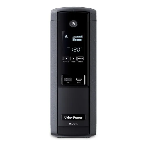 CyberPower CST1500SUC-R 1500 VA/900 W Sine Wave UPS System - Certified Refurbished