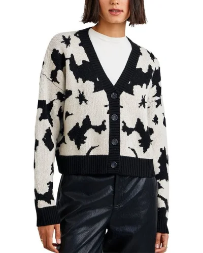 Bella Dahl V-Neck Wool-Blend Cardigan Women's