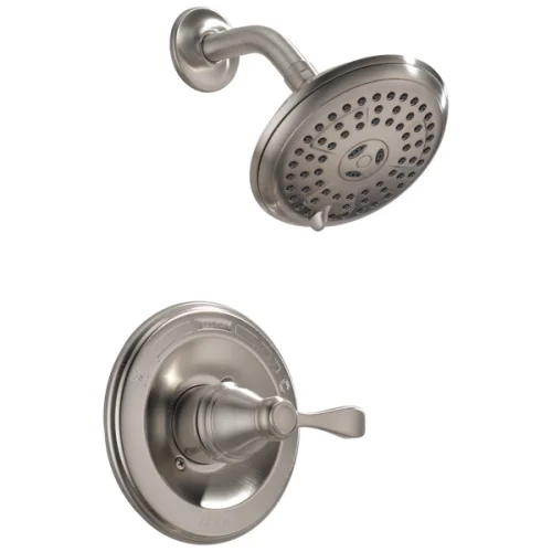 Delta Porter Shower Trim with Valve in Brushed Nickel - Certified Refurbished