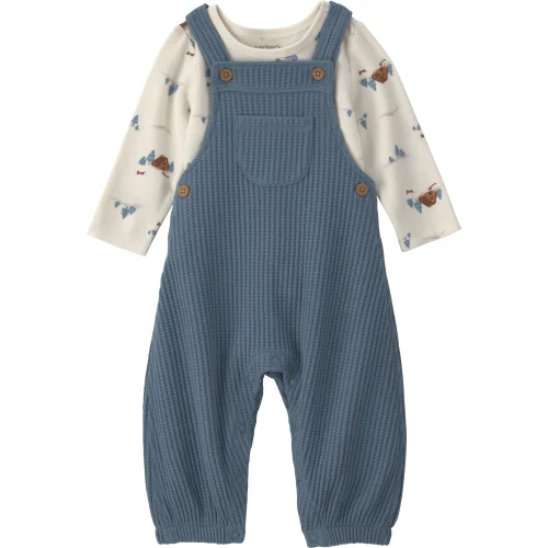 Carter's Child of Mine 2-Piece Baby Overall Set, Available in Sizes 0/3 Months to 24 Months