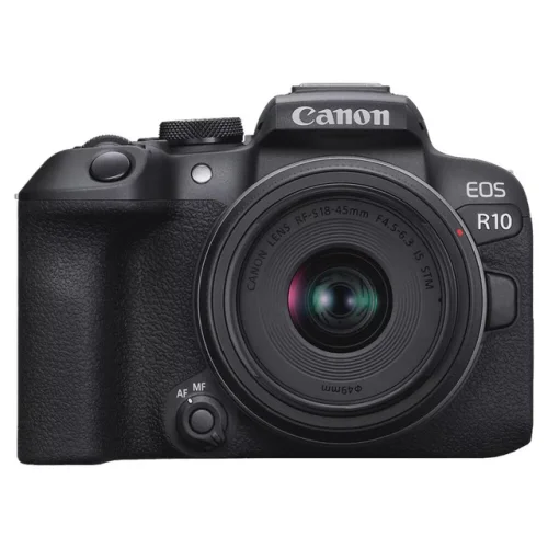 Canon EOS R10 Mirrorless Digital Camera with RF-S 18-45mm IS STM Lens