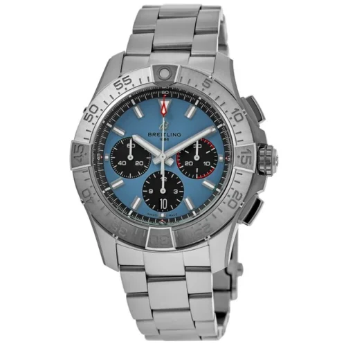 Breitling Avenger B01 Chronograph 44 Blue Dial Men's Watch AB0147101C1A1