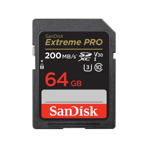SanDisk 64GB Extreme PRO SDHC/SDXC UHS-I Memory Card - SDSDXXU-064G-GN4IN