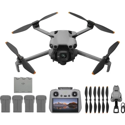 DJI Mini 5 Pro Drone More Combo with 4 Batteries and DJI RC 2 Controller - Open Box