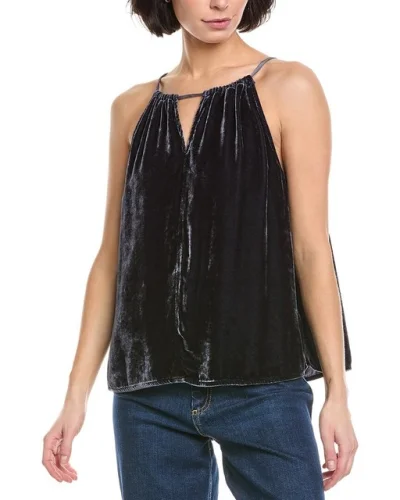 Velvet By Graham & Spencer Aleaha Silk-Blend Top Women's