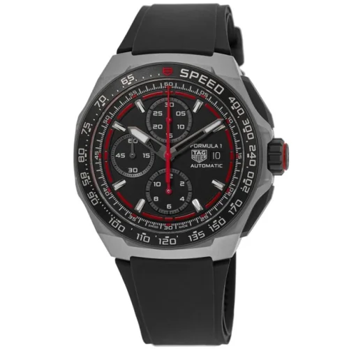 New Tag Heuer Formula 1 Automatic Chronograph Black Men's Watch Model CBZ2082.FT8096