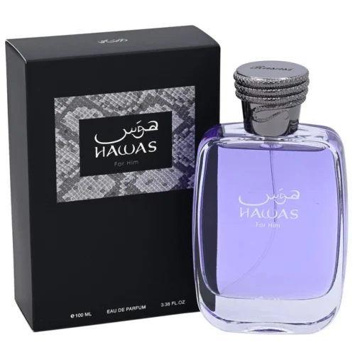 Hawas for Him by Rasasi Eau de Parfum Cologne 3.38 oz New in Box