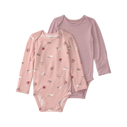 2-Pack Carter's Child of Mine Baby ComfySoft Bodysuit, Available in Sizes Preemie to 18 Months