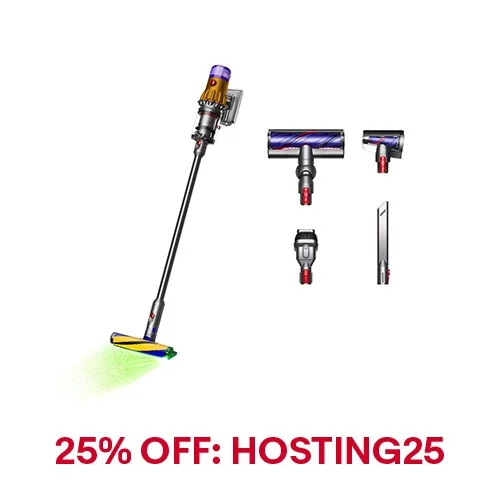 Dyson V12 Detect Slim Cordless Vacuum Cleaner in Nickel, Refurbished Condition