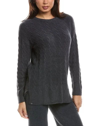Barefoot Dreams Cozychic Lite Cable Slit Pullover Women's