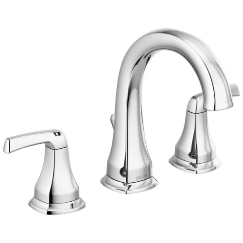 Delta Portwood Widespread Bathroom Faucet Chrome - Certified Refurbished