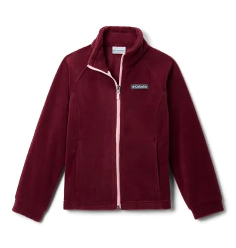 Columbia Youth Benton Springs Fleece Jacket, Rich Wine, 4T | Benton Springs Fleece Jacket keeps toddlers warm and cozy for cool-weather adventures