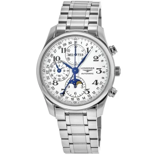 New Longines Master Collection Moonphase Chronograph Men's Watch L2.773.4.78.6
