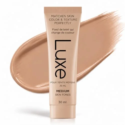 Luxe Color Changing Foundation - Medium Shade Adapting Formula with Microbead Color Technology