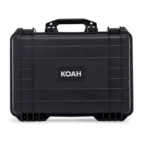 Koah Weatherproof Hard Case with Customizable Foam 18 x 14 x 7 Inches