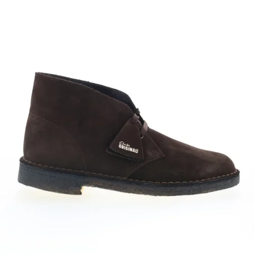 Clarks Desert Boot 26155485 Mens Brown Suede Ankle Lace Up Desert Boots
