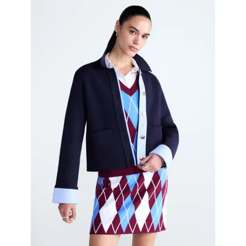 Free Assembly Women's and Women's Plus Cropped Sweater Jacket, Sizes XS-4X