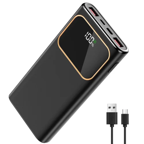 Portable Charger, 20000mah Power Bank, 22.5W Fast Charging Battery Pack with Usb-c/Usb-a Output, Digital Display Portable Phone Charger for iPhone 18/17/16/15/14/13 Pro Samsung Google LG iPad AirPods
