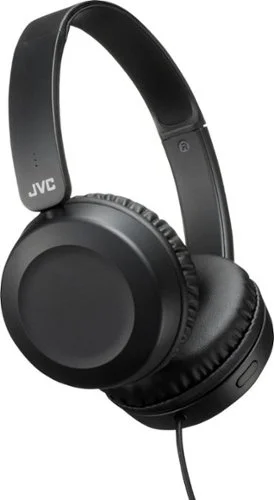 JVC Powerful Sound On Ear Headphones in Black