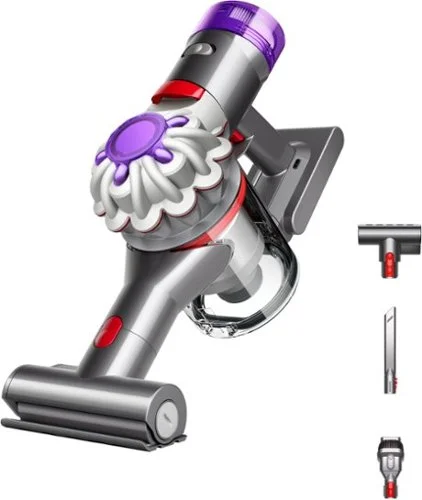 Dyson - Car+Boat Handheld Cordless Vacuum with 3 Accessories - Silver