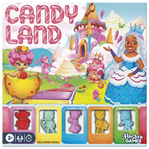 Candy Land Board Game for Kids, Classic Preschool Game for 2-4 Players, Ages 3 and Up