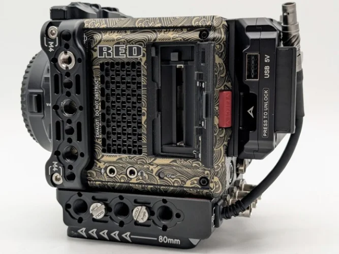 RED KOMODO-6K Digital Cinema Camera with Canon EF-EOS R Mount Adapter