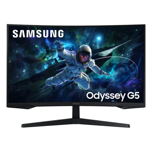 Samsung Odyssey 32-inch G5 QHD Curved Monitor 165Hz 1000R 1ms Black LS32CG554ENXZA