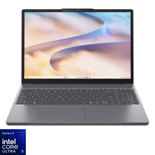 Lenovo IdeaPad Slim 3i 15" Touchscreen Laptop, Intel Ultra 5, 16GB RAM, 512GB SSD, Luna Grey