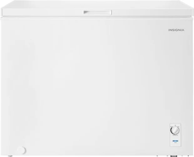 Insignia&trade; - 10.4 Cu. Ft. Manual Defrost Garage-Ready Chest Freezer - White