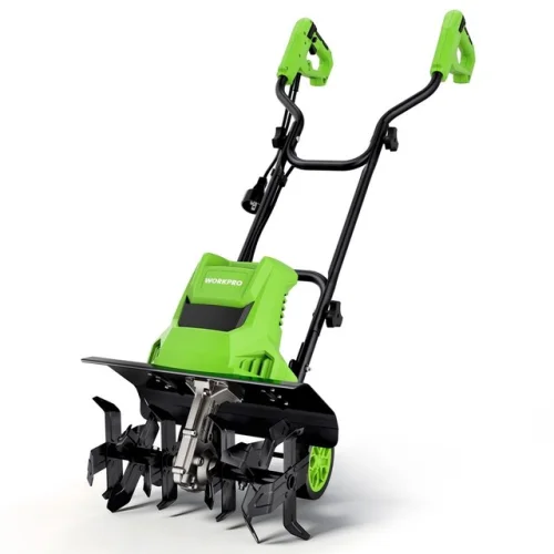 WORKPRO 12.5Amp Electric Corded Tiller Electric Tiller Cultivator 16" Wide by 8.7" Deep