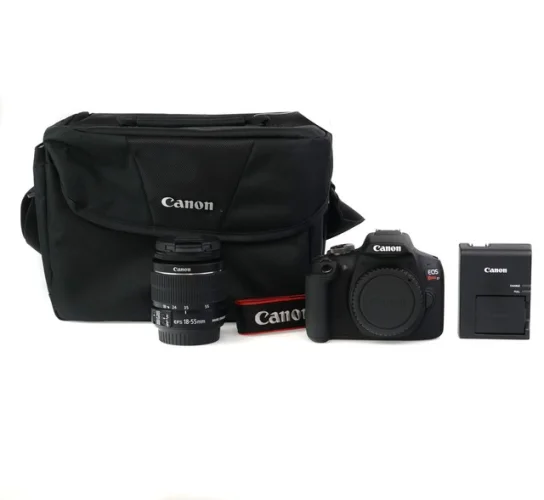 Canon EOS Rebel T7 DSLR Camera with EF-S 18-55mm and EF 75-300mm Double Zoom Lens Kit