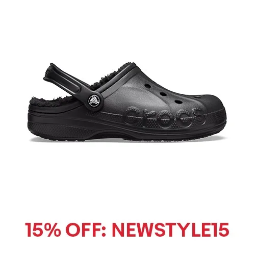 Crocs Adult Baya Lined Clogs