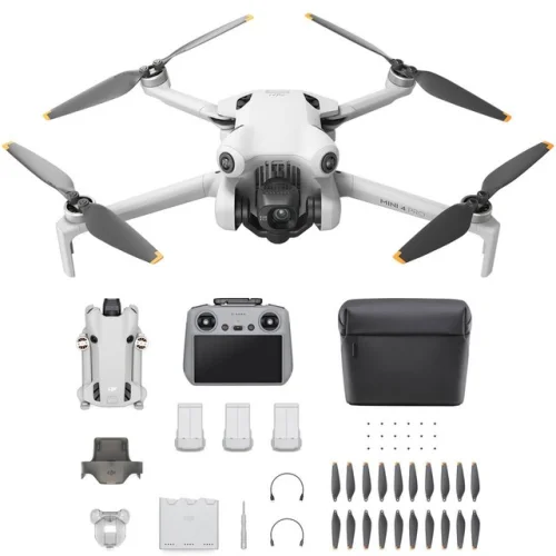 DJI Mini 4 Pro 4K HDR Drone Fly More Combo Plus with RC 2 Remote Open Box