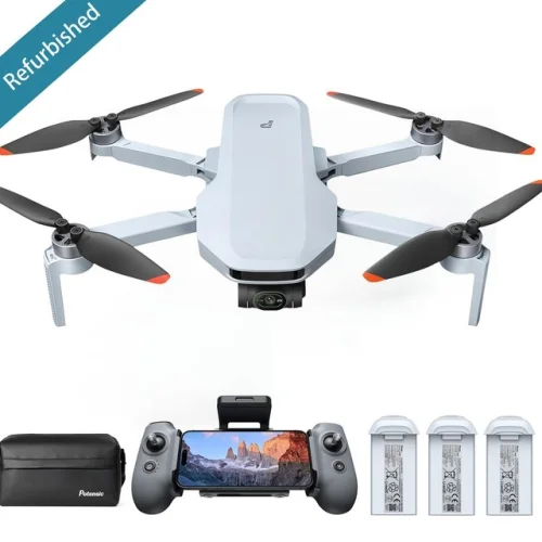 Refurbished Potensic ATOM 2 Drone with 3-Axis Gimbal, GPS, FPV, and 4K Camera, Under 249g Weight