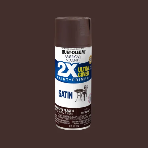 (1 pack) Slate, Rust-Oleum American Accents 2X Ultra Cover Ultra Matte Spray Paint-328399, 12 oz