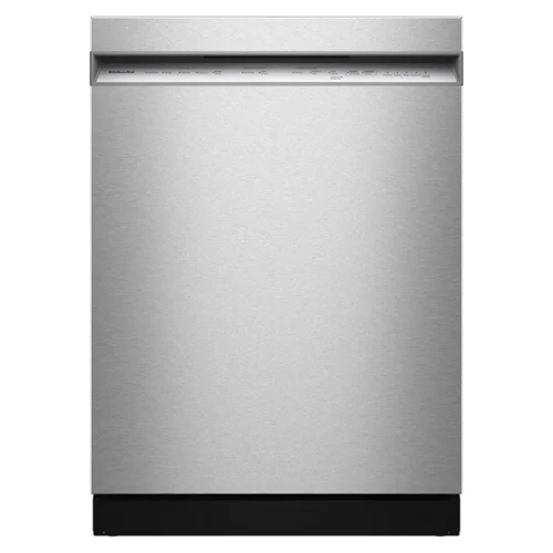 KitchenAid 24-Inch Front Control Built-In Tub Dishwasher with Third Level Utensil Rack, 47 dBA