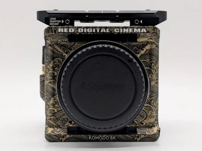 RED KOMODO-6K Digital Cinema Camera with Canon Mount and Canon EF-EOS R Mount Adapter