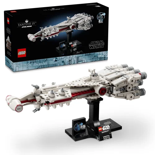 LEGO Star Wars: A New Hope Tantive IV Building Set for Adults, Collectible Display Model - 75376