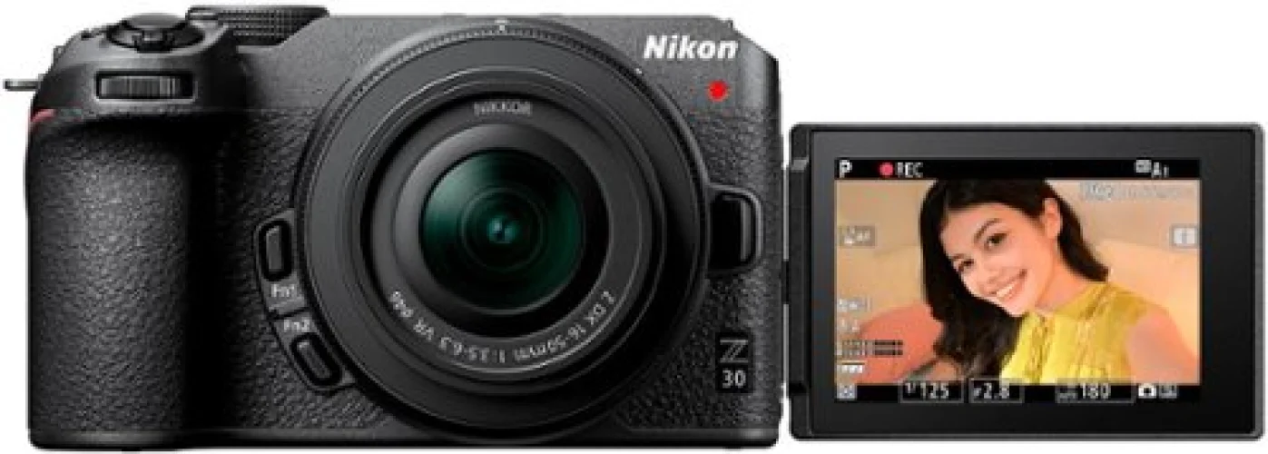 Nikon Z 30 4K Video Mirrorless Camera with Wide-Angle Zoom NIKKOR Z DX 16-50mm f/3.5-6.3 VR Lens