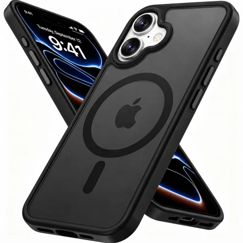 Atgdluk Magnetic Shockproof Case for iPhone 16 Plus, Compatible with MagSafe Slim Protective Cover