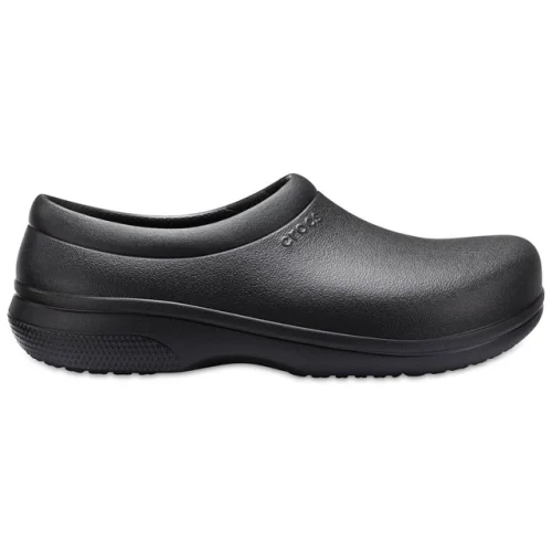 Crocs Adult On The Clock Clogs Slip On Slip Resistant Work Shoes