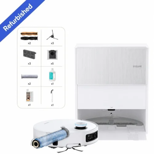 【Refurbished】DREAME Aqua10 Ultra Roller White Robot Vacuum 30kPa AquaRoll Mop