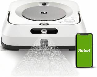 iRobot Braava Jet M6 (6110) Ultimate Robot Mop- Wi-Fi Connected, Precision Jet Spray, Smart Mapping, Works with Alexa