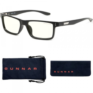 GUNNAR - Gaming & Computer Glasses Vertex, Onyx, Clear - Onyx