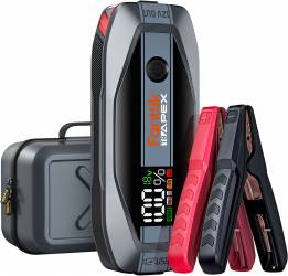 Fanttik T8 APEX 2000 Amp Jump Starter, 20000mAh Car Battery Pack for Up to 8.5L Gasoline and 6L Diesel Engines with LED Display