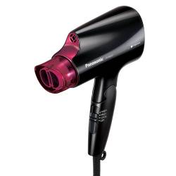 Panasonic nanoe Compact Hair Dryer for Healthy-Looking Hair, 1400W Portable Hair Dryer with Folding Handling and QuickDry Nozzle for Fast Drying