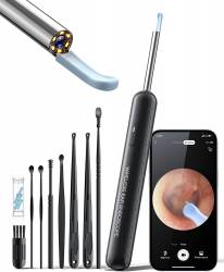 Ear Wax Removal, Ear Cleaner Camera with 1080P, Ear Cleaning Kit with 6 Ear Pick