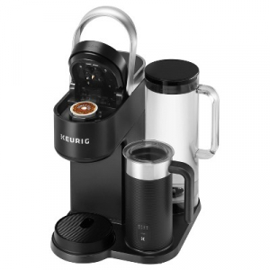 Keurig K-Café SMART Single-Serve Coffee Maker with WiFi Compatibility, 6 Brew Sizes - Black