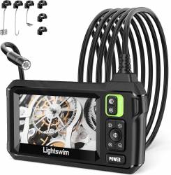 Lightswim Industrial Endoscope Inspection Camera w/8 LED Lights