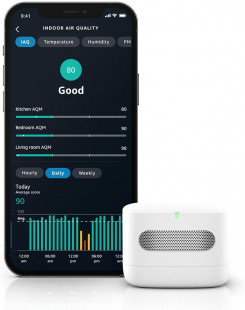 Amazon Smart Air Quality Monitor (Works with Alexa)